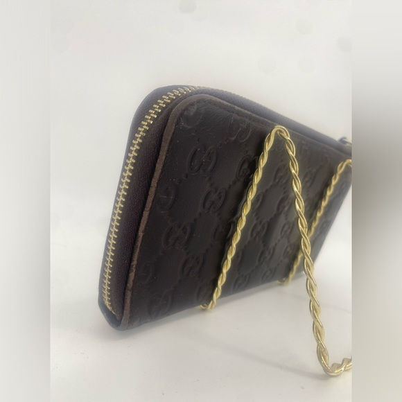 GUCCI | Guccissima Zip Around Long Wallet | 100% Authentic - Picture 8 of 16